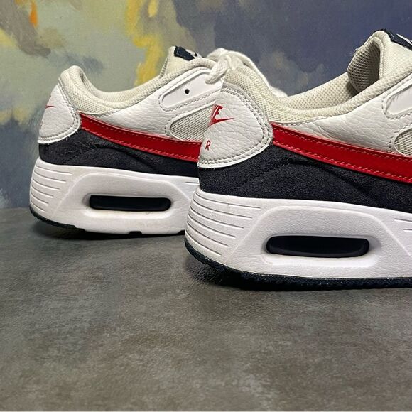 Nike Air Max SC White / University Red Men's Sneakers Size 8 - Picture 9 of 16